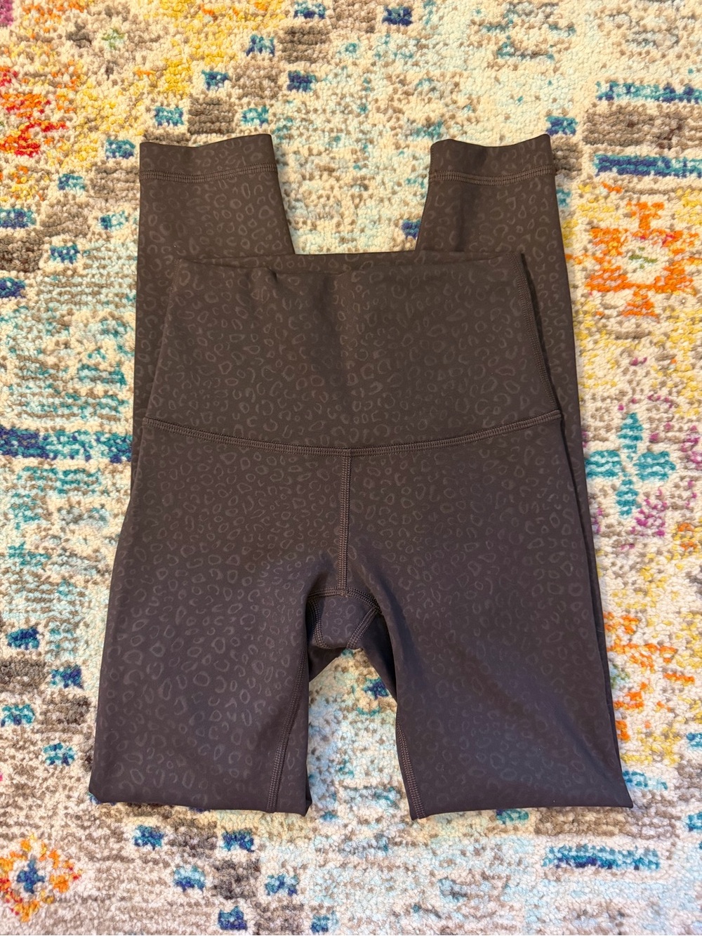 Lululemon brown leopard print leggings